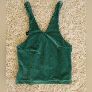 Urban Outfitters velvet tank